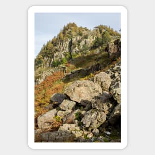 Castle Crag, Borrowdale Sticker